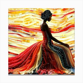 Belle Grace - Belle Outfit Canvas Print