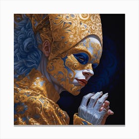 Mascara Canvas Print