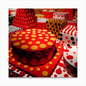 Polka Dots Canvas Print