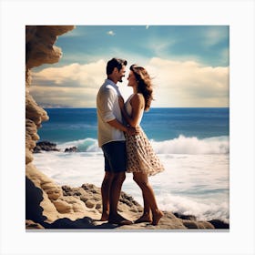 Pictures Of Two Lovers Canvas Print