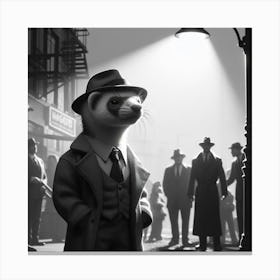 Ferret 4 Canvas Print