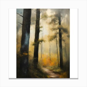 'The Forest Path' Canvas Print