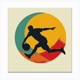 Frisbee Golf Player Canvas Print