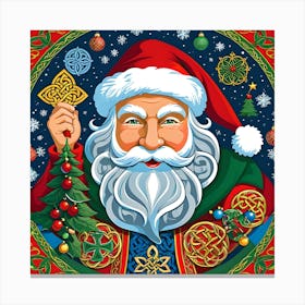 CHRISTMAS SANTA CLAUS Canvas Print