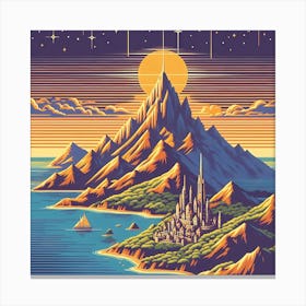 A Fantastical Land 27 Canvas Print