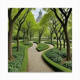 St Peter'S Park Canvas Print