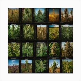 Weeds Of The World Canvas Print