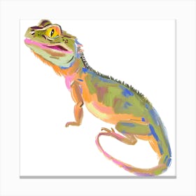 Bearded Dragon Lizard 06 Canvas Print