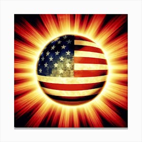 Solar Eclipse Canvas Print