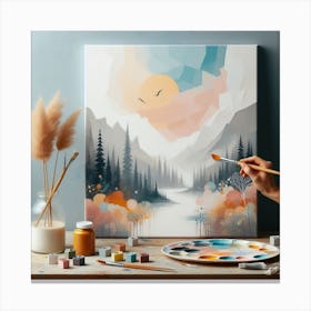 Creative imagination 1 Canvas Print