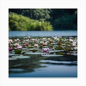 Water Lilies Canvas Print