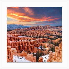 Bryce Canyon National Park Canvas Print