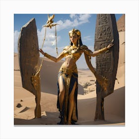 Egyptian Goddess 1 Canvas Print