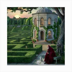 Scholar's Garden Canvas Print