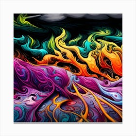 Psychedelic Art 1 Canvas Print