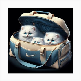 Nike Kittens Canvas Print