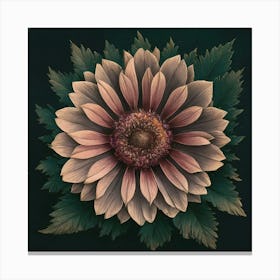 Dahlia Canvas Print