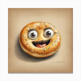 Bagel 3 Canvas Print