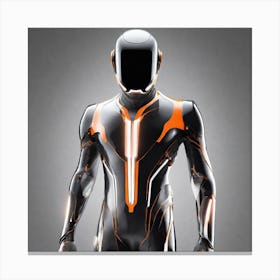 Futuristic Man 130 Canvas Print