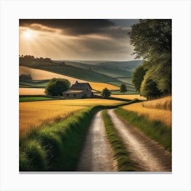 Country Road 35 Canvas Print