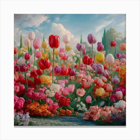 Tulips Canvas Print