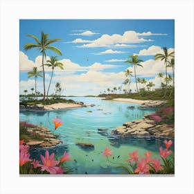 Hawaiian Beach Canvas Print