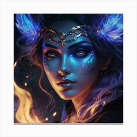 Elven Beauty 3 Canvas Print