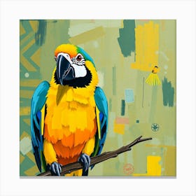 Colorful Parrot 2 Canvas Print