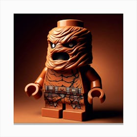 Clayface from Batman in Lego style 1 Canvas Print