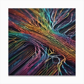 Colorful Tree Canvas Print