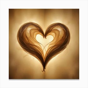 Heart Of Gold Canvas Print