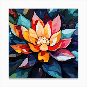 Lotus Flower 29 Canvas Print