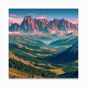 Alpine Serenity 12 1 Canvas Print