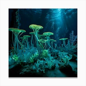 Underwater Fungi Canvas Print