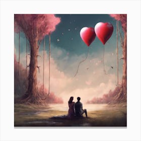 Valentine'S Day 5 Canvas Print