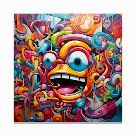 Graffiti Art 3 Canvas Print