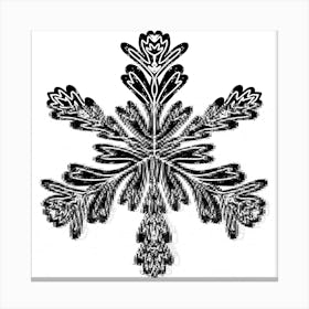 Snowflake 31 Canvas Print