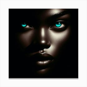 Blue Eyes 8 Canvas Print