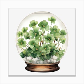 Glasshouse Clover (4) Canvas Print