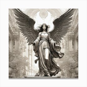 Angel 7 Canvas Print