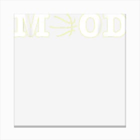 Mood Basketball 1 Canvas Print