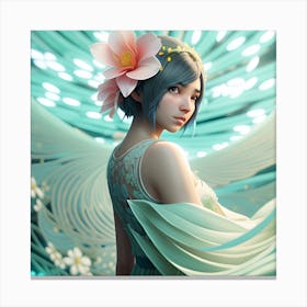 Fairy Girl 3 Canvas Print