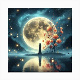 Full Moon 5 Canvas Print