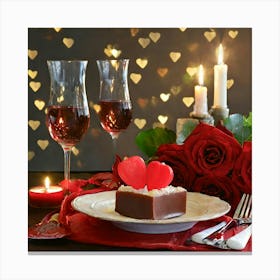 Valentine'S Day 5 Canvas Print