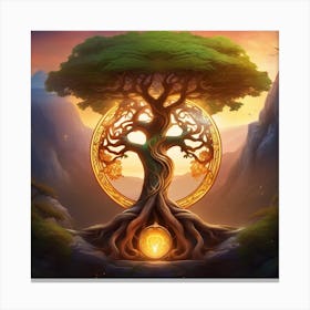 Tree Of Life 67 Canvas Print