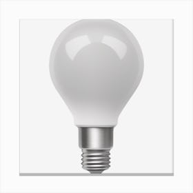 White Light Bulb 1 Canvas Print