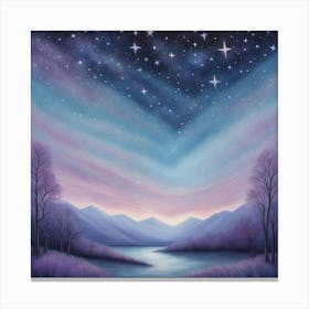 Starry Night 1 Canvas Print