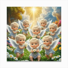 Angels 1 Canvas Print