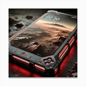 A Futuristic Smartphone Inspired By The Martian Do Canvas Print