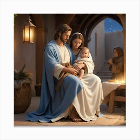 Family Of Jesus Canvas Print